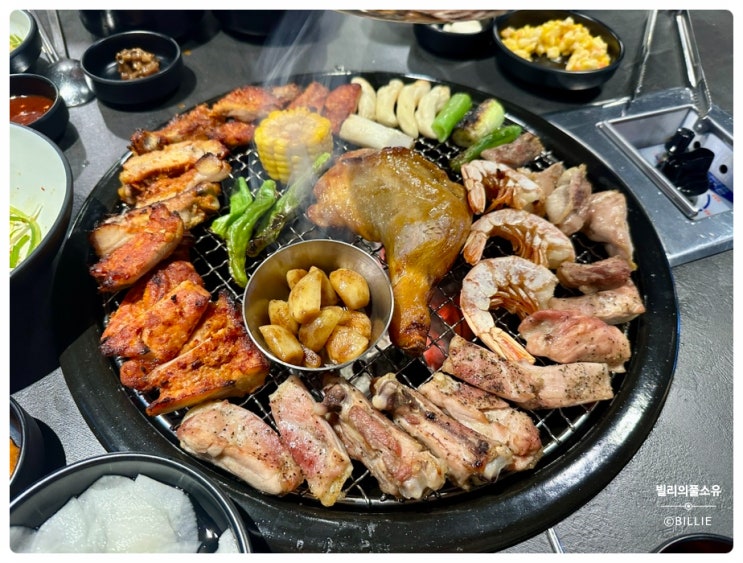  #내돈내먹 [성신여대맛집] 암사골, 닭 특수부위 숯불 닭갈비!