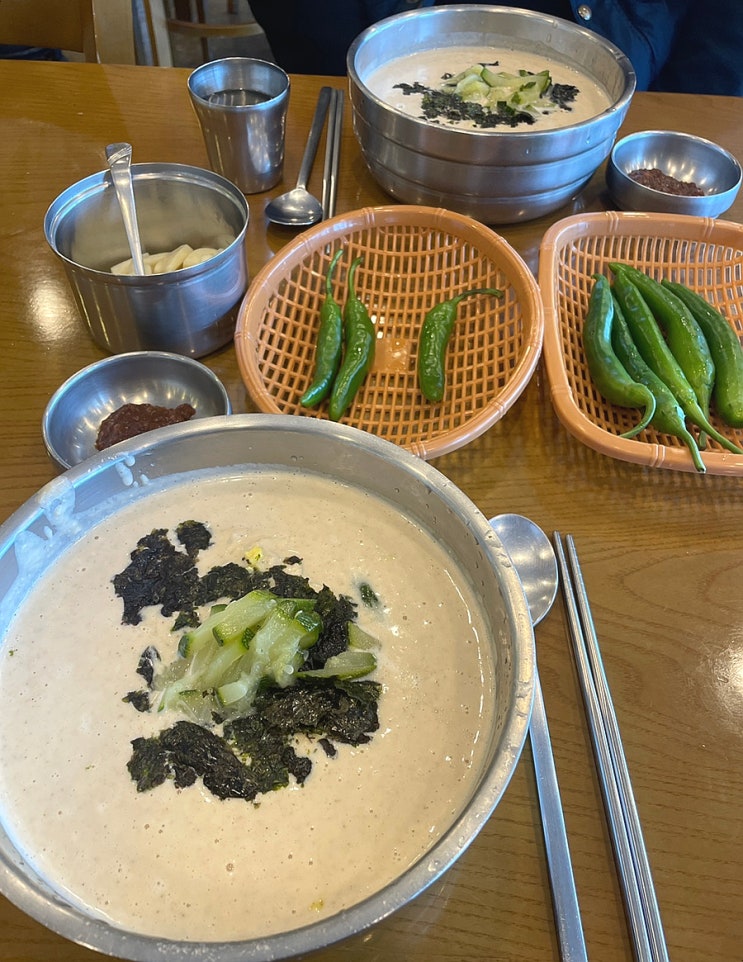  대구 북구 맛집 칠성 할매 콩국수 수요미식회
