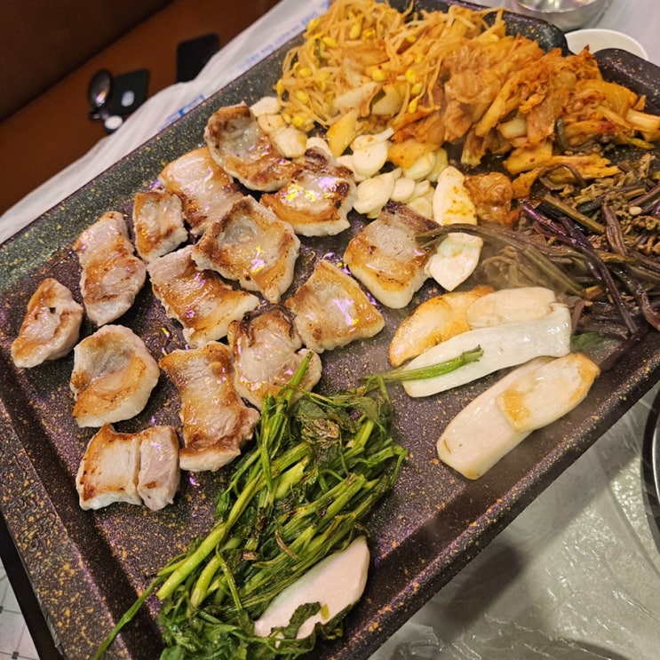  [은박집] 정자동삼겹살 생삼겹, 냉삼 가성비 맛집!