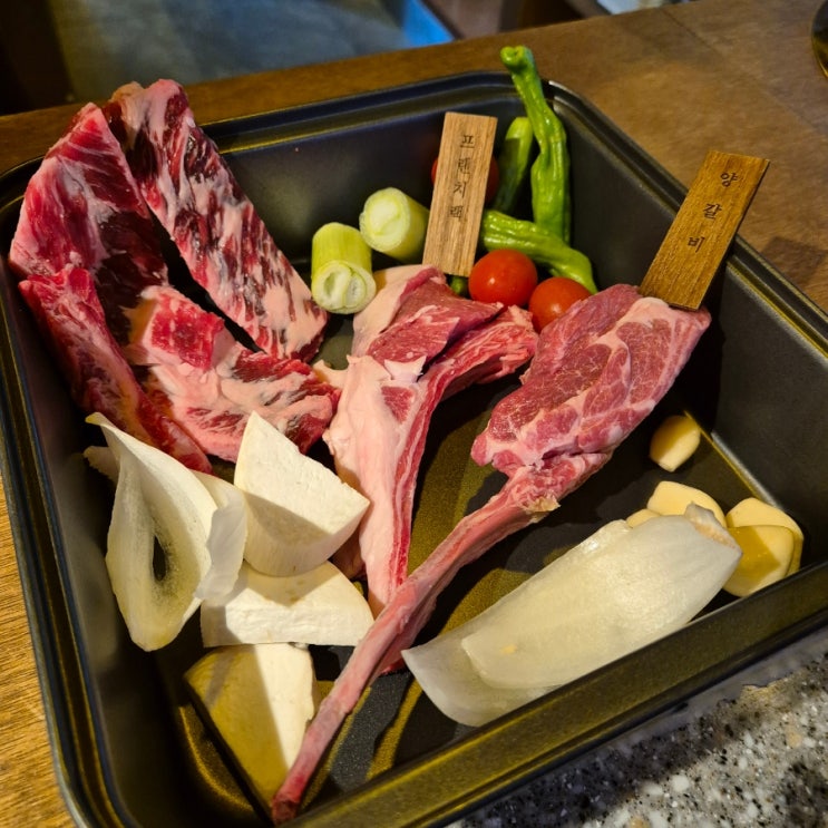  김포 장기동 라베니체 양갈비 맛집 록진