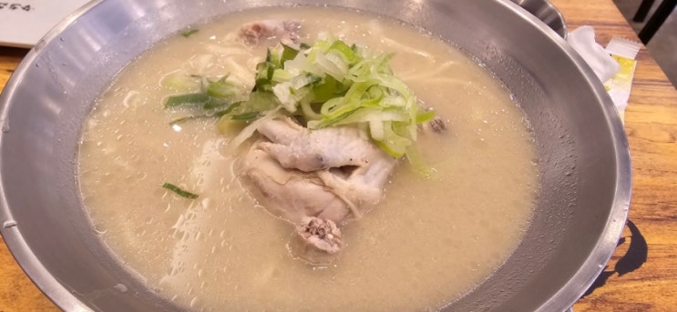  거제 닭칼국수 닭곰탕 맛집 아주동 언양 닭칼국수 거제아주점