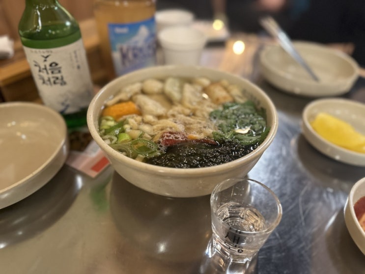  [화곡동 술집] 한신우동 강서구청점에서 매콤우동으로 2차! 돈까스와 만두도 있다!