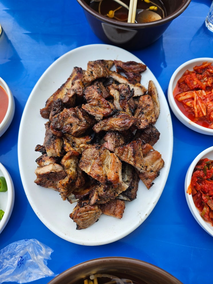  허영만의 식객 맛집 동대문 연탄불 돼지 양념갈비 "경상도 집" 다녀왔어요~