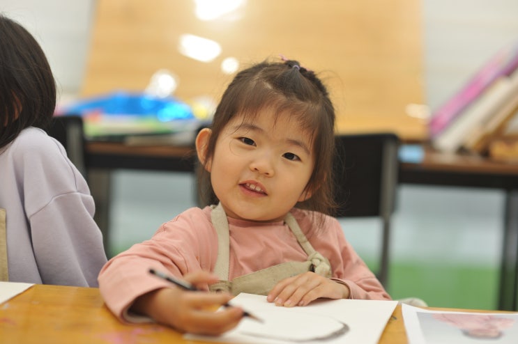  부산아동미술 24.4.15 온샘더함미술학원 수업모습[온천동미술학원/사직동미술학원/명륜동미술학원]