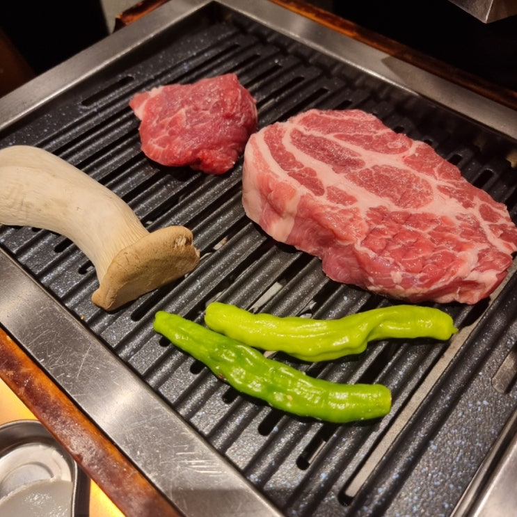  [군자고기] 군자 짱맛있는 구워주는 고기집 숙성부심