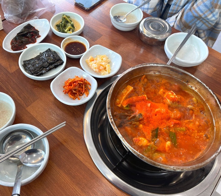  욱이 양푼이 동태탕 부산 정관 맛집 한끼 식사 추천