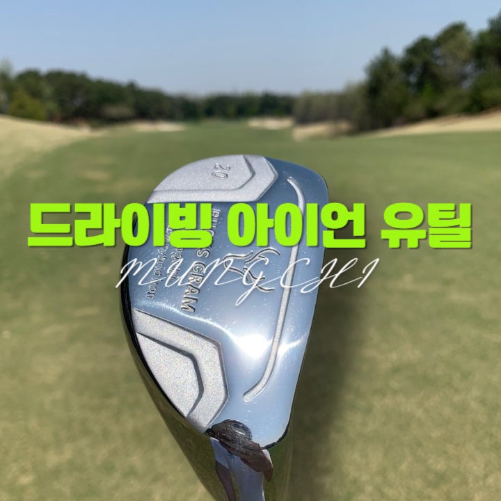 드라이빙 아이언 유틸 추천 벅스그램 뭉치 20도 그라파이트 샤프트 후기