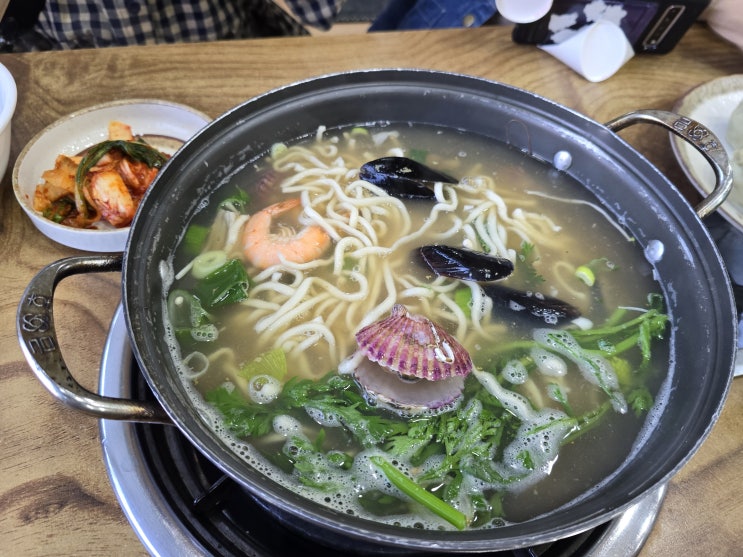  [태안] 해물칼국수&수육 &만두 맛집 - 전통딴뚝칼국수