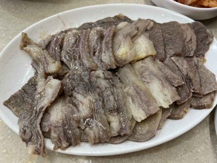  신사역 24시간 노포 맛집 영동설렁탕 성시경 먹을텐데 수육 추천