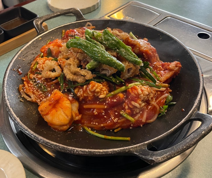  뚝섬역근처맛집 곱창튀김과 아구찜의 조화 / 성수AGU