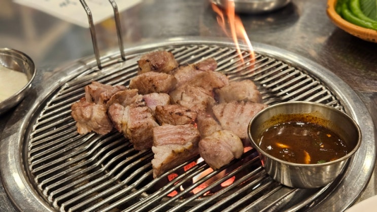  나혜석거리맛집 초원식당/진짜 목살 미쳤네
