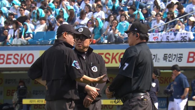 KBO 오심 은폐하려 <b>심판</b>이 ABS <b>오류</b>로 <b>판정</b> 조작을?