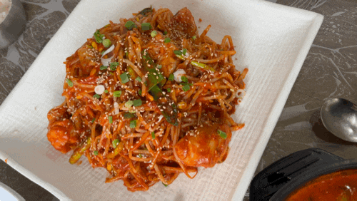 진주아구찜 맛집 모임하기 좋은 김영희강남아구찜 천전점