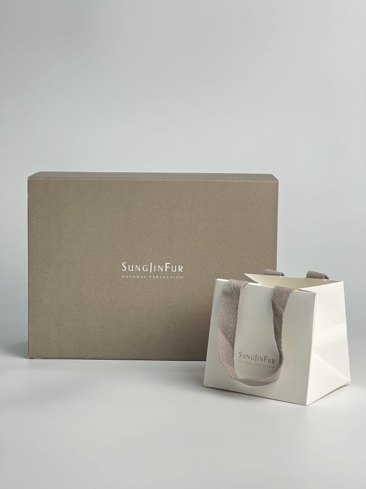  성진모피 기프트 박스, Collapsible box, 고급 박스, 접이식 폴딩 박스 영상