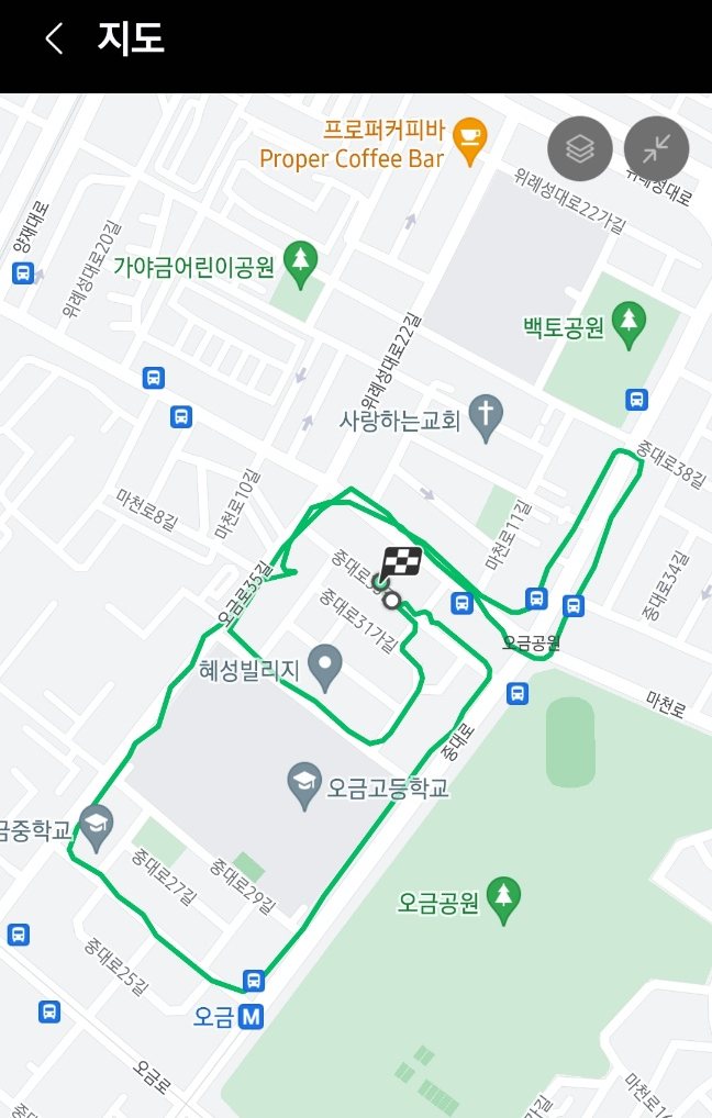 운동챌린지 13일차, 내 발길 가는데로 동네 걷기