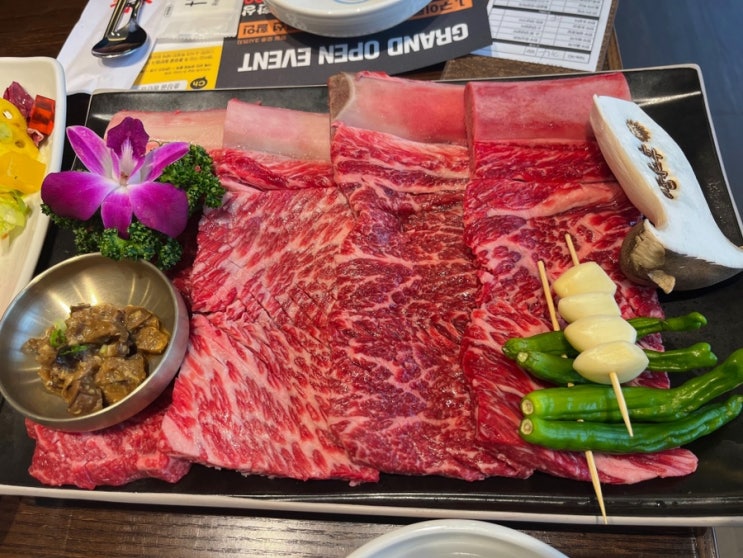  동탄맛집 프리미엄 수제갈비 갈비명가 훈장골