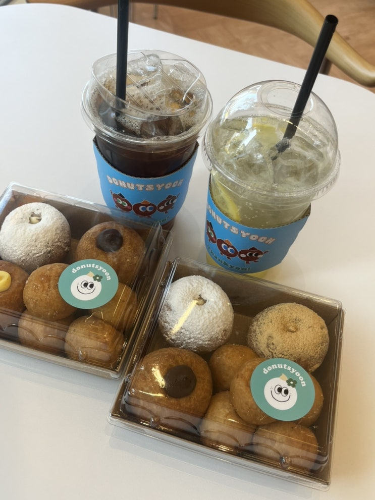  도너츠 윤 영종도 구읍뱃터 카페, 가격 및 맛후기