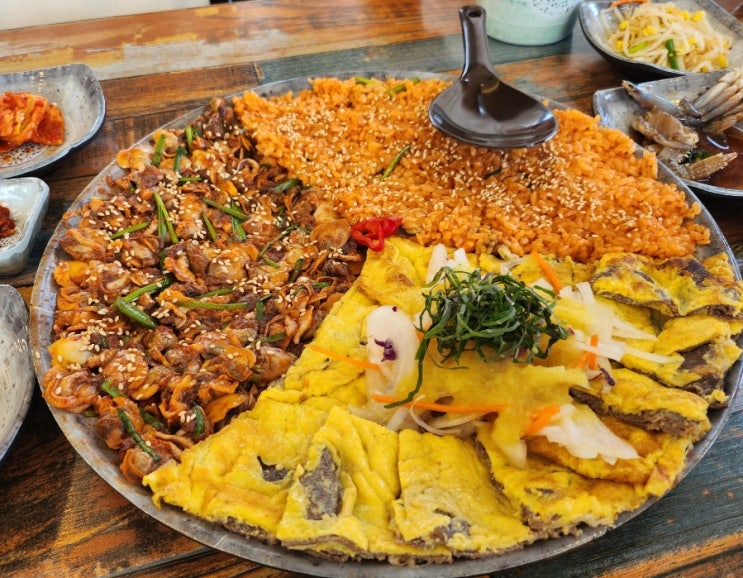  [부산 영도] 올바릇식당 영도점 - 부산 영도 피아크에 있는 바다가 보이는 꼬막비빔밥,육전 맛집, 부산 영도 맛집