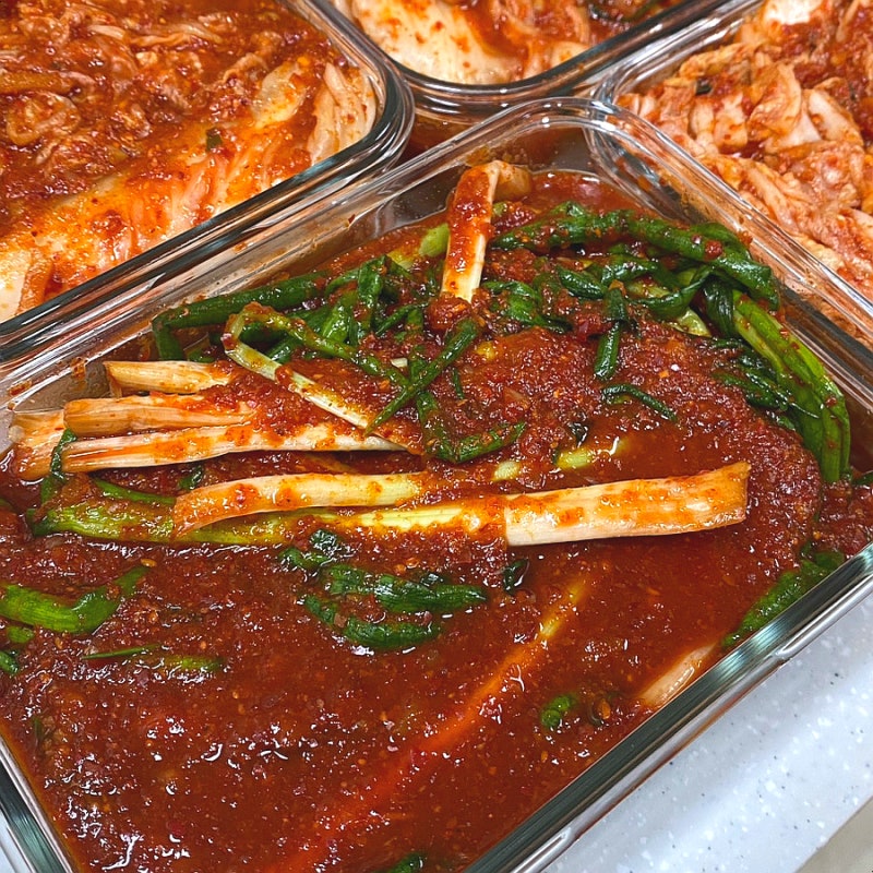 안동김치 도경식품 안동학가산 김치 포기김치와 파김치 먹어본 후기