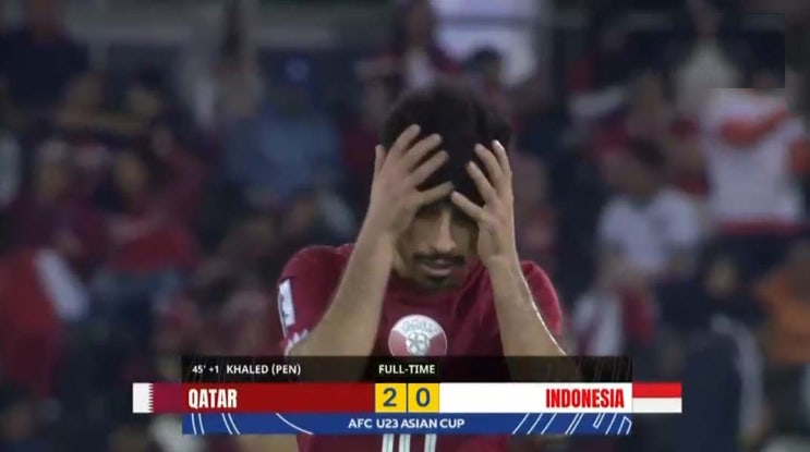 AFC U-23 아시안컵 A조 1차전 카타르 vs 인도네시아