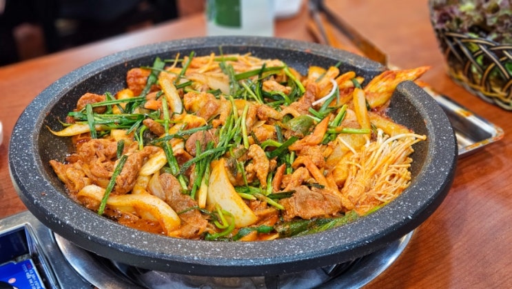  경산 옥산동 오리고기 주물럭 맛집 돈오리제주오겹전문점