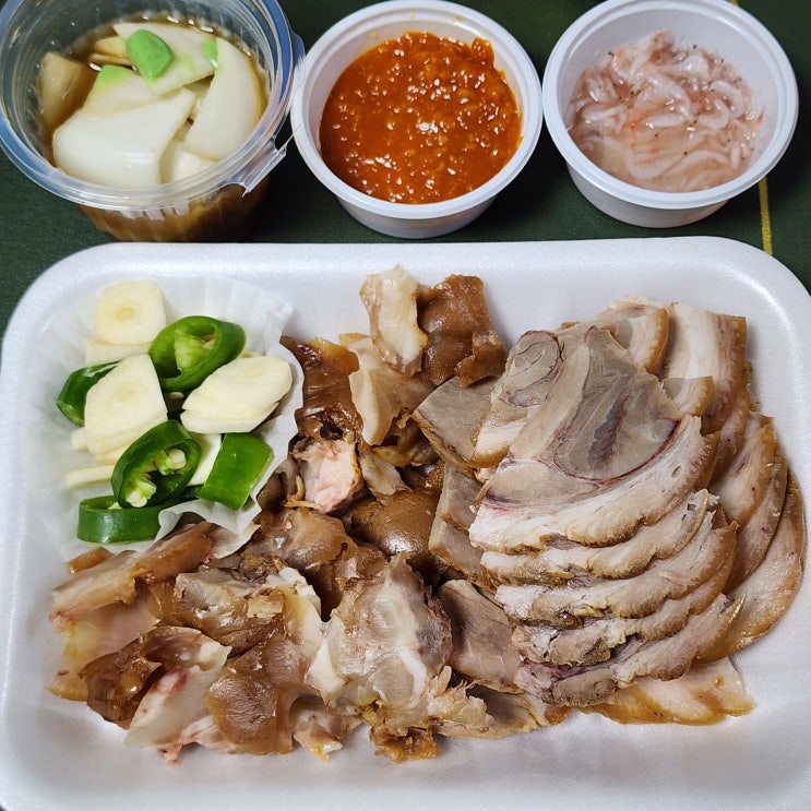  잡내 없는 가성비 족발 맛집 포항 창포사거리 김가네한방왕족발