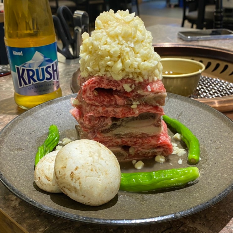  신사역 고기 호보식당 구워주는 양념갈비 회식 장소 가로수길 맛집