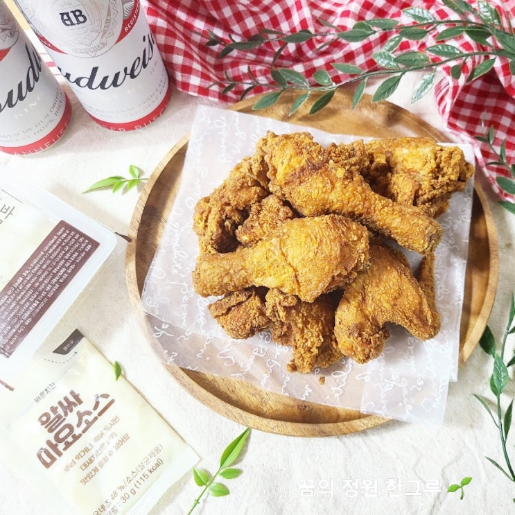  치킨배달 바른치킨 핫현미바삭 맛있게 매운치킨 핫후라이드 맥주안주 치킨추천
