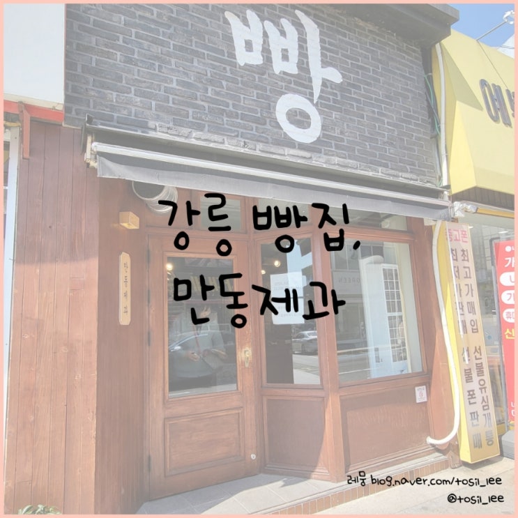  강릉 빵집, 마늘바게트와 어니언베이글 맛집 '만동제과'