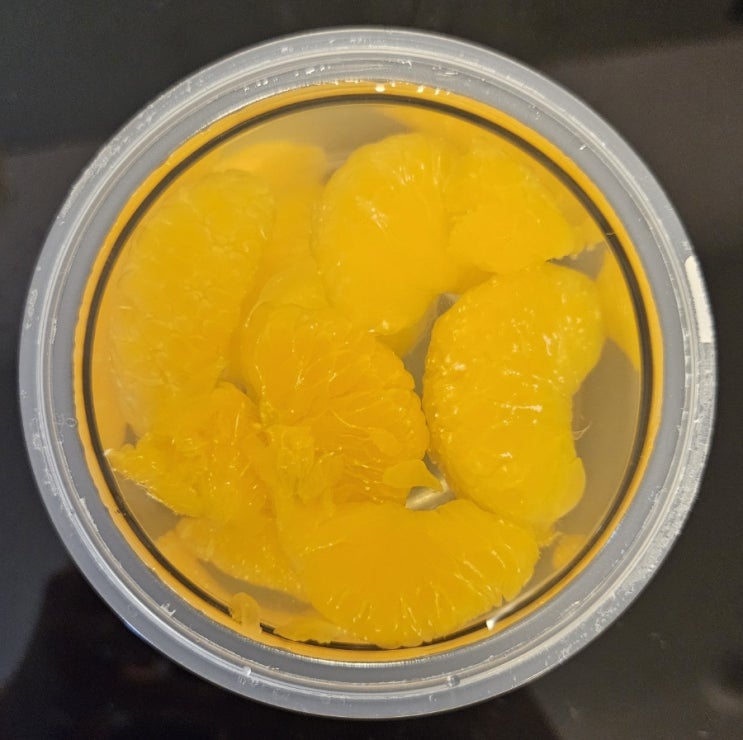  [대만 편의점] 과육 가득~ 만다린 오렌지 과일 젤리 (Fruit Jelly Mandarin Orange Flavour)