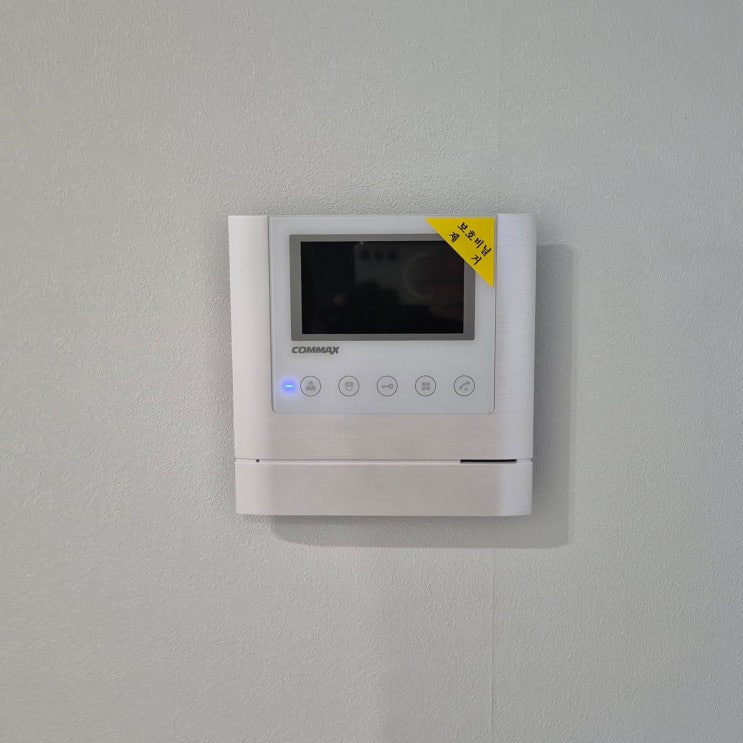  마포구 창전동 다세대빌라 코맥스 비디오폰 CAV-43M, 직방 도어락 SHP-DP740 설치