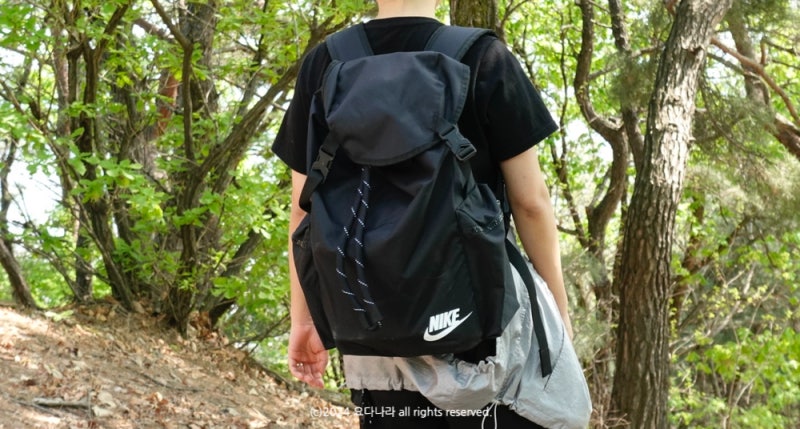 가벼운 데일리 보부상백, 나이키 헤리티지 백팩 블랙 후기