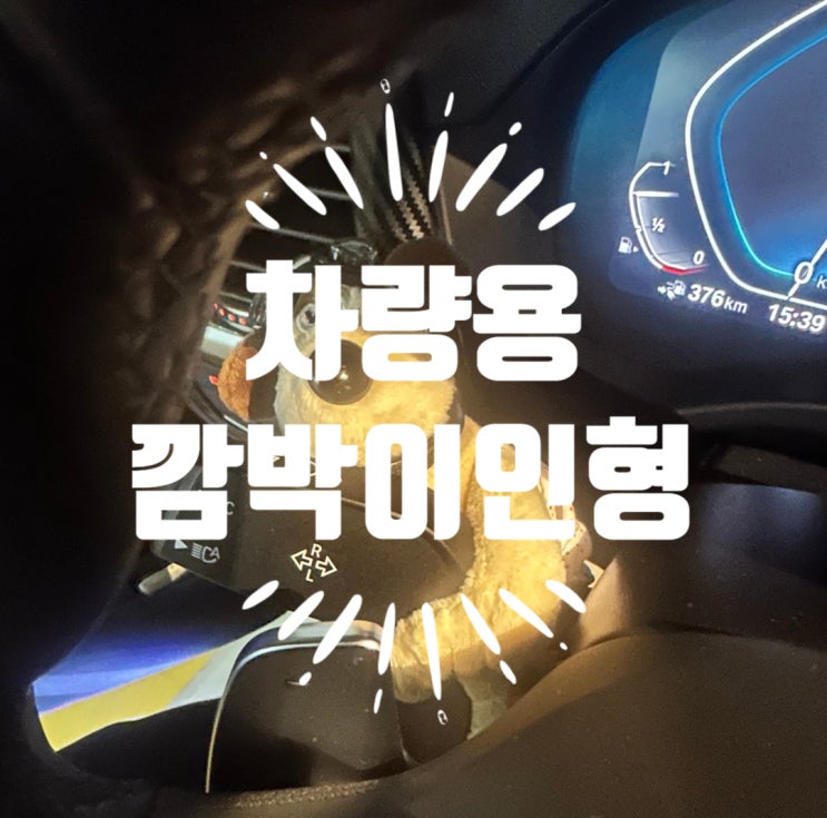  차량용 와이퍼 방향지시등 인형 지인 선물 깜빡이인형 내돈내산 리뷰
