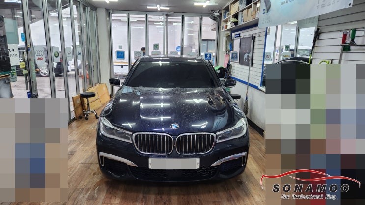  BMW G11 순정형 하이패스 고장 으로 원복 작업