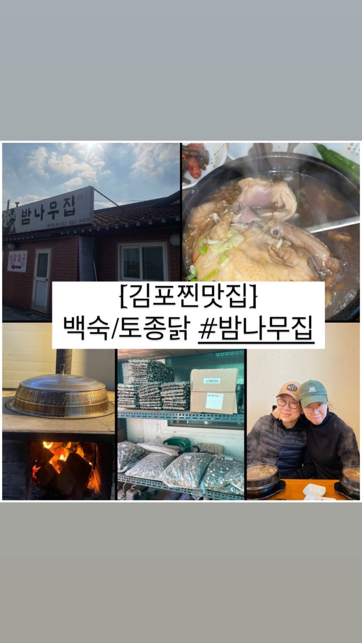  [김포맛집] 예약 안 하면 못 먹는  토종닭 백숙, #김포 밤나무 집