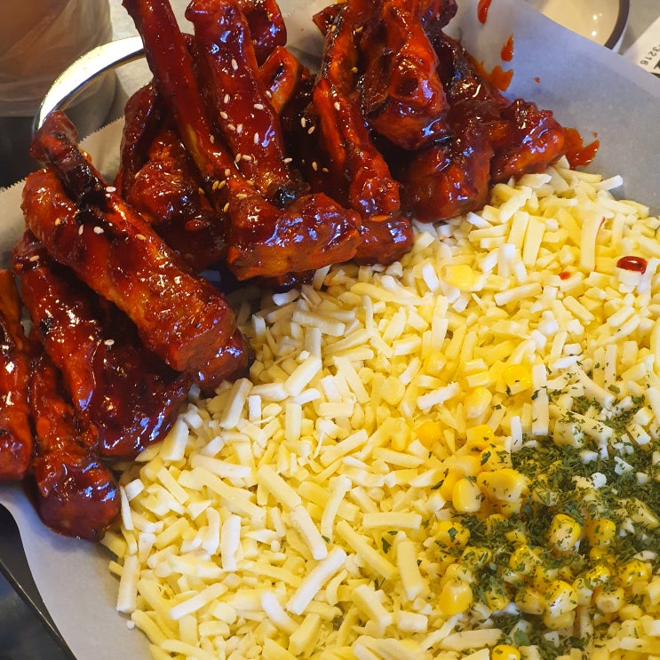  구리 맛집 쪽갈비 전문점 예감 치즈 간장 맛 모두 맛있어요.