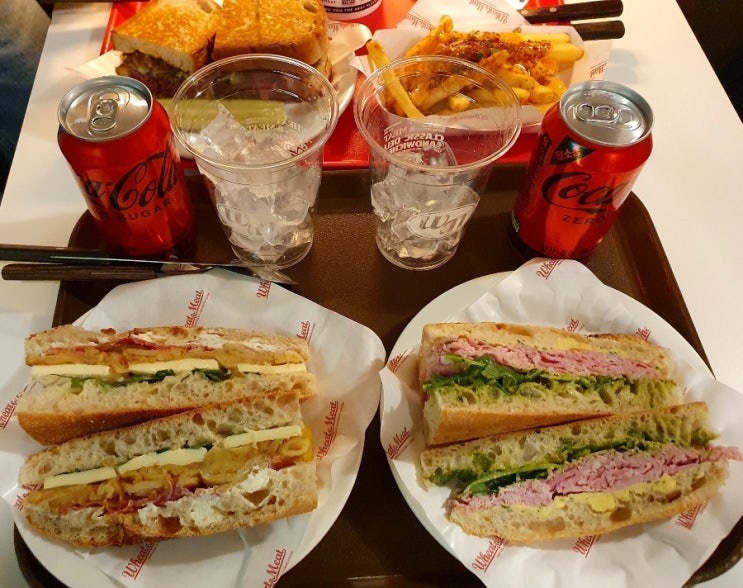  강남 신논현역 정통 아메리칸 샌드위치 브런치 맛집 위트앤미트