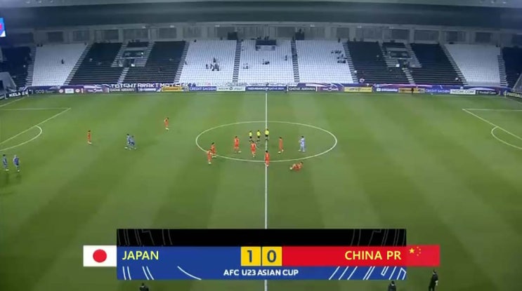 AFC U-23 아시안컵 B조 1차전 일본 vs 중국