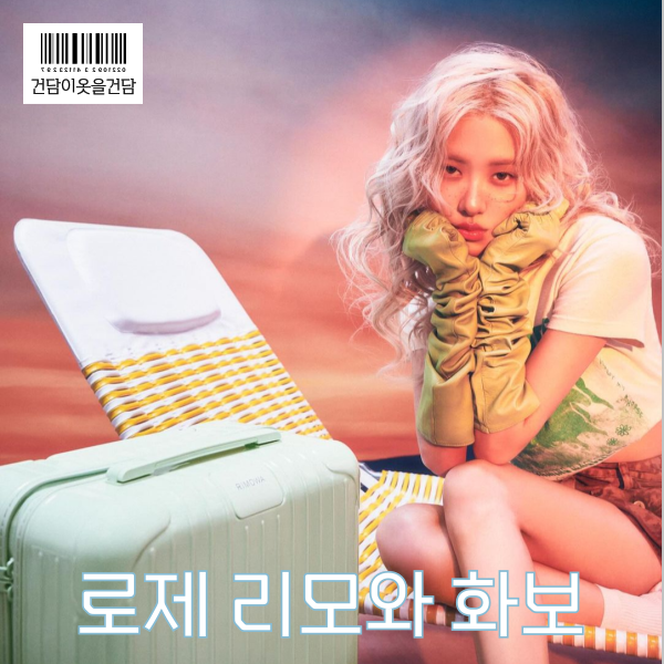  연예인캐리어 추천 _ 로제 리모와 캐리어 화보