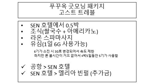  [푸꾸옥/굿모닝 패키지]고스트 트레블