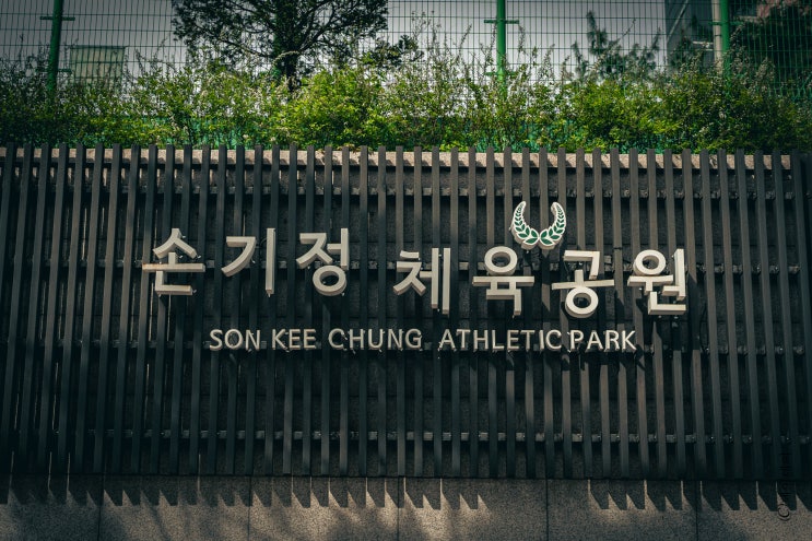  ::스물세 번째 공원:: 다양한 운동시설과 도서관까지 있는 만능 공원 '손기정 체육공원'