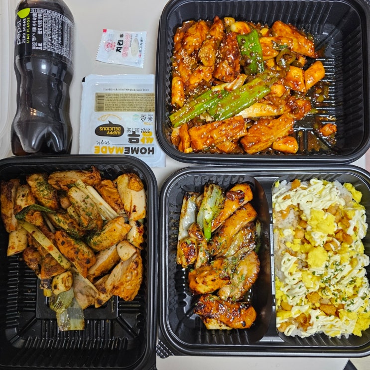  중랑/상봉동 :: 대파사리 추가는 필수! '화락바베큐치킨 중랑상봉점' 배달후기 / 내돈내산