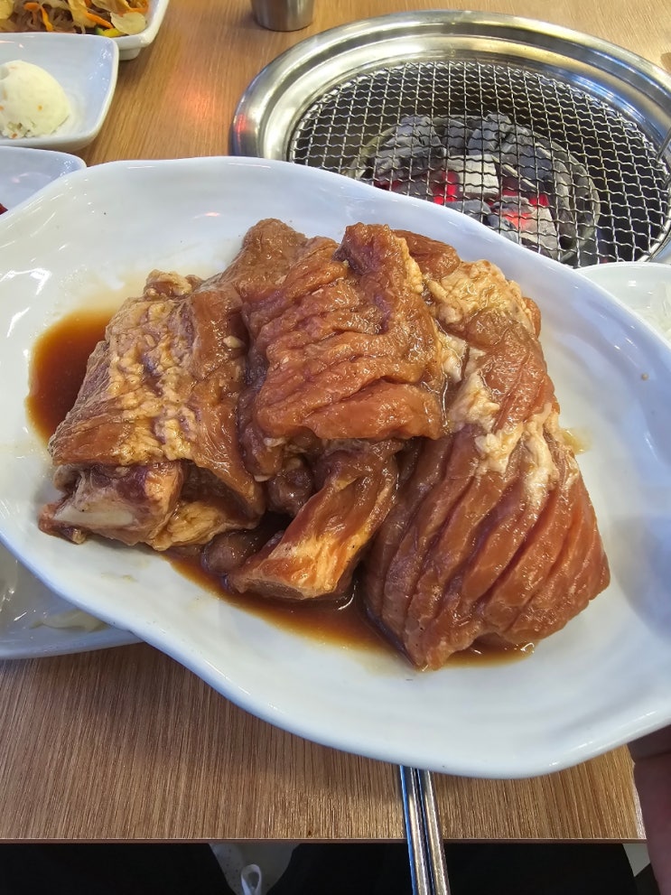  구미 상모동 고깃집 맛집 <정담 숯불갈비 상모사곡점>
