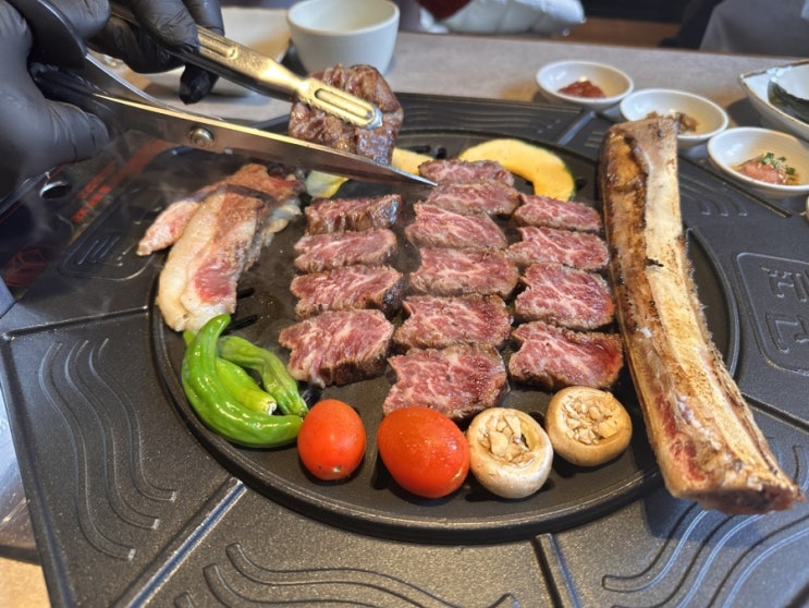  부산 광안리 고기집 고결 짚불향 가득한 우대갈비가 맛있는 곳