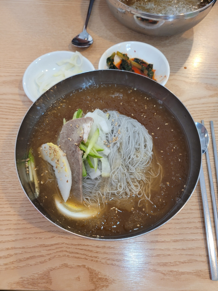  가락면옥(식힌매운갈비탕..?)
