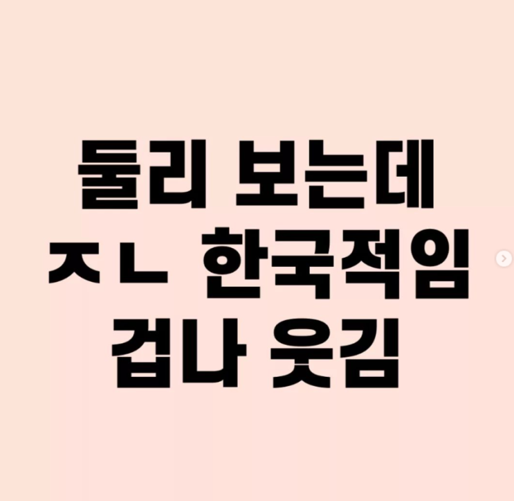 둘리 보는데 한국적임