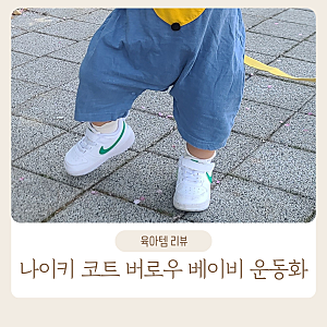 나이키 코트 버로우 로우 리크래프트 베이비 1살 아기 운동화 사이즈