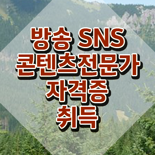 콘텐츠 마케터 포트폴리오 , 방송sns콘텐츠전문가 자격증 학습 및 취득후기 알려드립니다