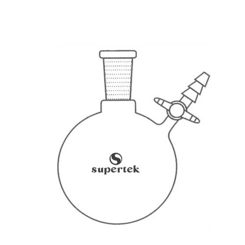  [유리초자] 솔벤트 스토리지 플라스크 Solvent Storage Flask with Glass Stopcock
