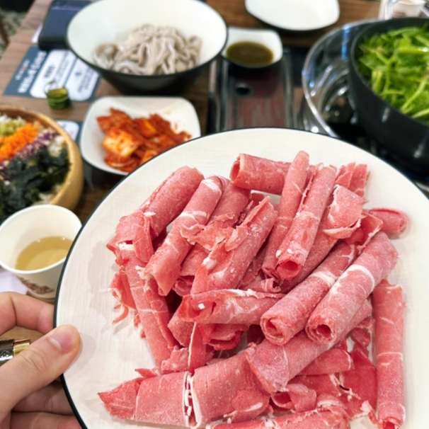  퇴사 43일차 샤브샤브.